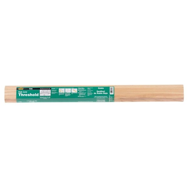 M-D Building Products 0.75 in. H X 3.5 in. W X 36 in. L Natural Hardwood Low Threshold Natural 11742 - main